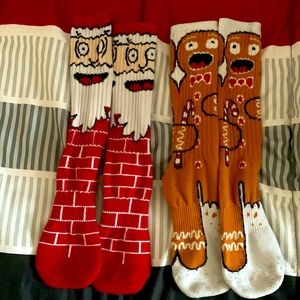 Christmas Hollister Socks